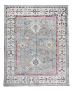 11x14 OUSHAK Rug- WOOL/WOOL