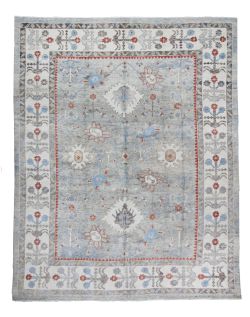 11x14 OUSHAK Rug- WOOL/WOOL