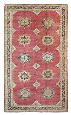 8x14 ANT.ANADOL OUSHAK Rug- WOOL/WOOL