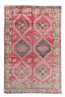 8x12 ANT.ANADOL OUSHAK Rug- WOOL/WOOL