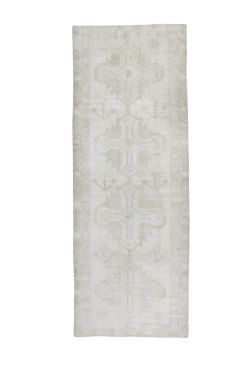 3x9 WHITE ANADOL Rug- WOOL/WOOL