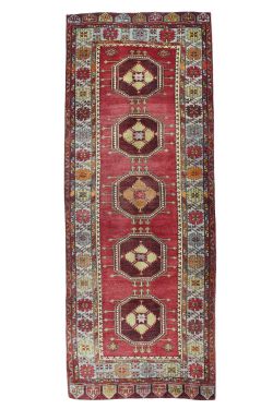 4x12 ANT.ANADOL OUSHAK Rug- WOOL/WOOL