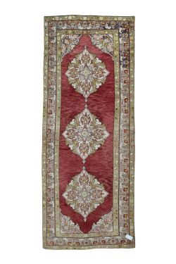 4x11 ANT.ANADOL OUSHAK Rug- WOOL/WOOL