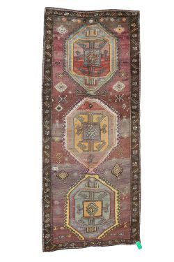 4x11 ANT.ANADOL OUSHAK Rug- WOOL/WOOL