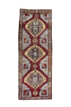 4x12 ANT.ANADOL OUSHAK Rug- WOOL/WOOL