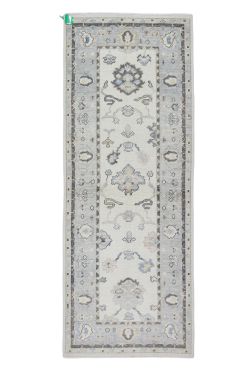 3x8 OUSHAK Rug- WOOL/WOOL