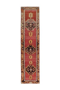 2x11 ANT.ANADOL OUSHAK Rug- WOOL/WOOL