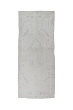 3x8 WHITE ANADOL Rug- WOOL/WOOL