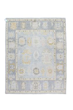 7x9 OUSHAK Rug- WOOL/WOOL