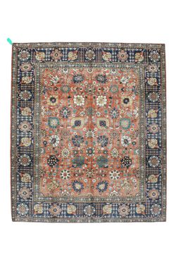 8x9 TABRIZ Rug- WOOL/WOOL