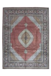 9x13 TABRIZ Rug- WOOL/SILK