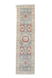 2x9 KAZAK Rug- WOOL/WOOL