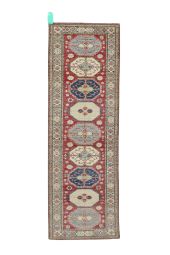 2x7 KAZAK Rug- WOOL/WOOL