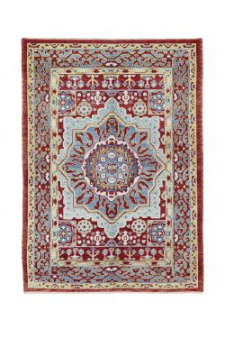 4x5 MAMLUK Rug- WOOL/WOOL