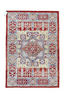 4x6 MAMLUK Rug- WOOL/WOOL