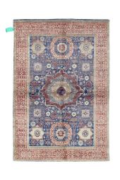 4x5 KAZAK Rug- WOOL/WOOL