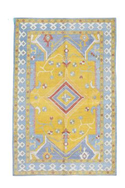 6x9 OUSHAK Rug- WOOL/WOOL