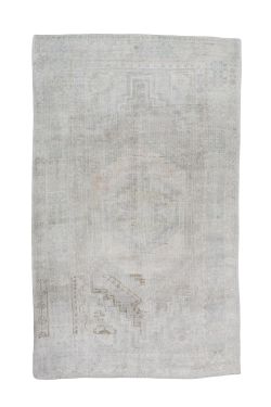 4x7 WHITE ANADOL Rug- WOOL/WOOL