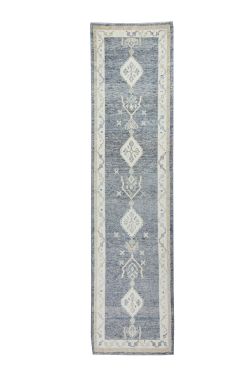 3x13 OUSHAK Rug- WOOL/WOOL