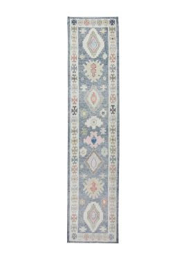 3x14 OUSHAK Rug- WOOL/WOOL