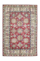 4x7 KAZAK Rug- WOOL/WOOL