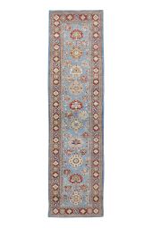 2x9 KAZAK Rug- WOOL/WOOL