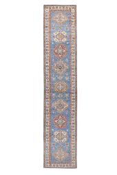 2x13 KAZAK Rug- WOOL/WOOL