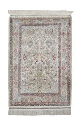 3x5 TURKISH DESIGN SILK Rug- SILK/SILK