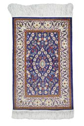 2x3 TURKISH DESIGN SILK Rug- SILK/SILK