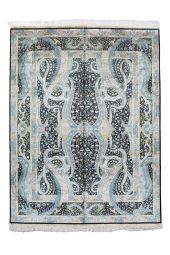 8x10 TURKISH DESIGN SILK Rug- SILK/SILK
