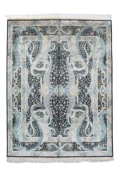 8x10 TURKISH DESIGN SILK Rug- SILK/SILK