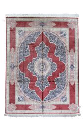 9x12 TURKISH DESIGN SILK Rug- SILK/SILK