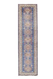 3x13 KAZAK Rug- WOOL/WOOL