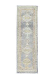 2x9 OUSHAK Rug- WOOL/WOOL