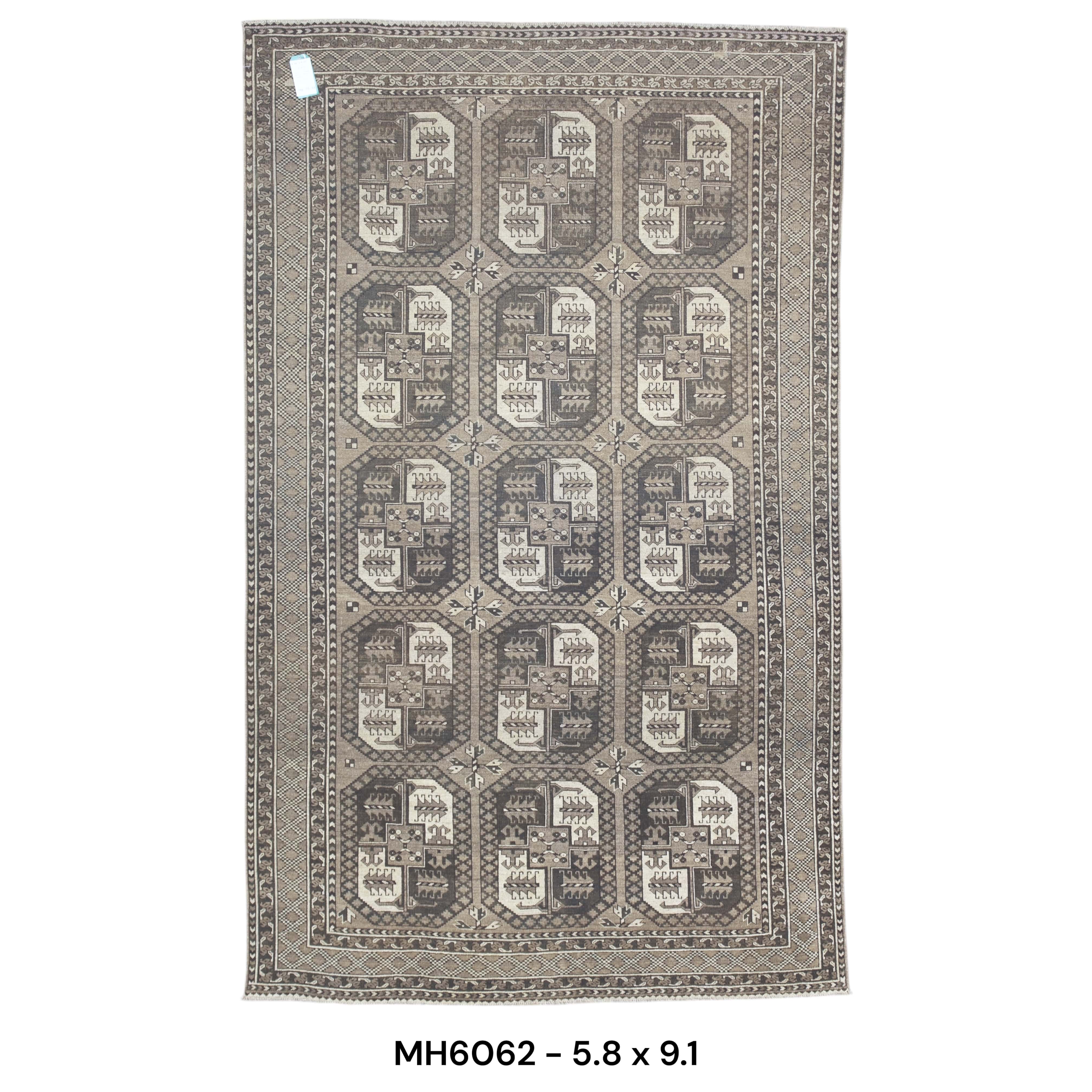 6x9 ENSARI Rug- WOOL/WOOL